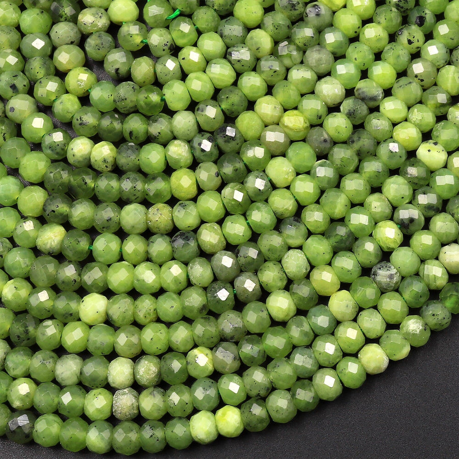 thumbnail image 2 of Natural Red Jade Rondelle Beaded Necklace – 17-23” Adjustable, Silver Plated, Handmade 2 of 6