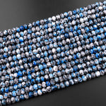 Faceted K2 Jasper Granite 6mm Rondelle Beads 15.5" Strand