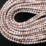 Rare Natural White Variscite 6mm 8mm 10mm Round Beads Real Genuine Gemstone 15.5" Strand