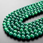 AAA Natural Green Mica Muscovite in Fuchsite 4mm 6mm 8mm 10mm Round Beads Gemstone 15.5" Strand