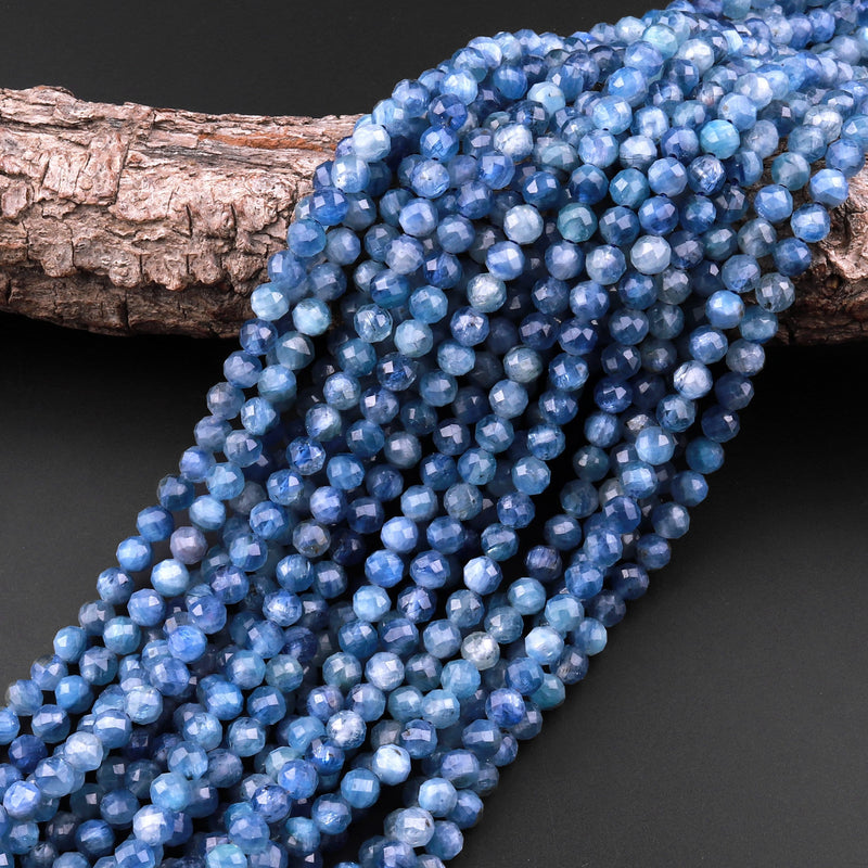 AAA Faceted Natural Blue Lapis 4mm 6mm 8mm 10mm Round Beads – Intrinsic  Trading