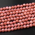Sunstone Quartz 6mm 8mm 10mm Round Beads 15.5" Strand