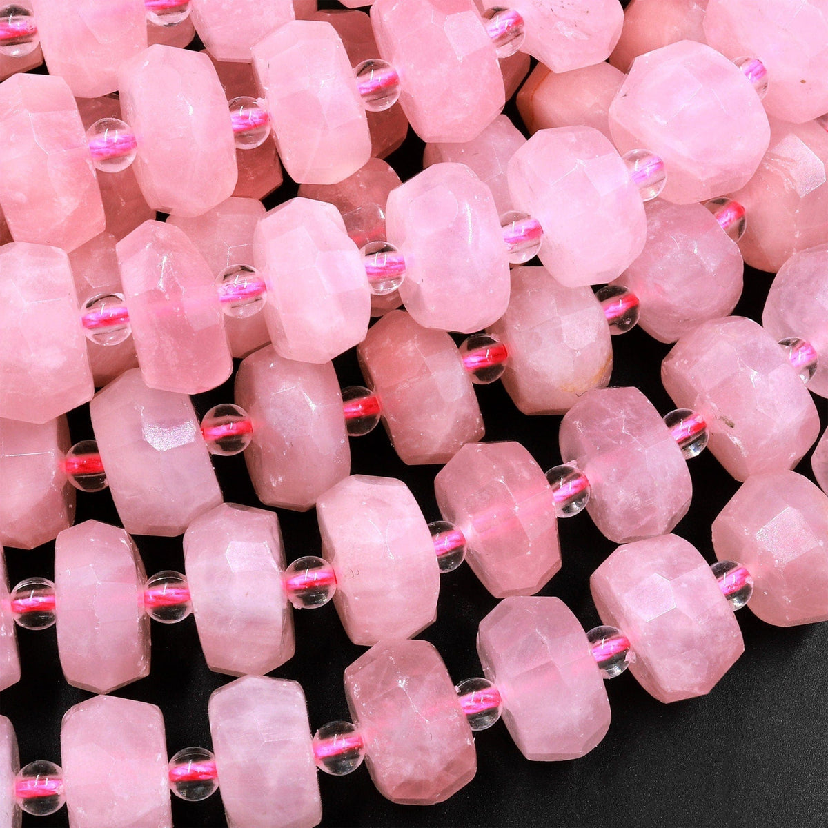 Natural Rose Quartz Beads | Gemstone Wholesale – Intrinsic Trading