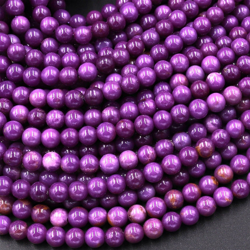 Purple Beads  Cool Color Natural Gemstones – Intrinsic Trading