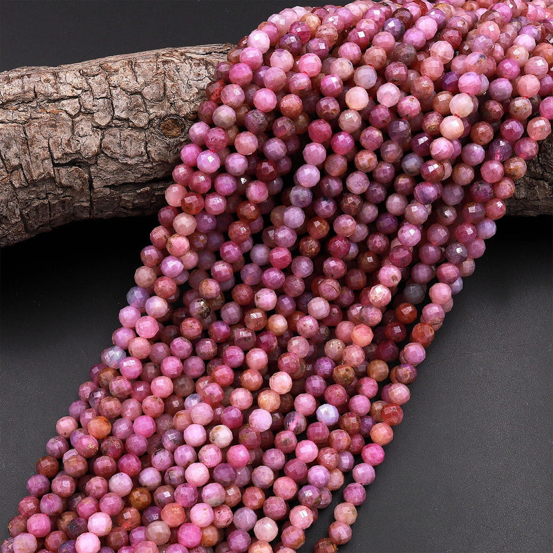 Ruby shop gemstone beads