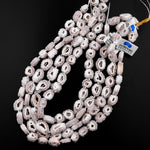 Natural Solar Quartz Stalactite Flower Beads 15.5" Strand