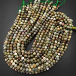 Rare Natural Tsavorite Green Garnet 6mm 8mm 10mm Round Gemstone Beads 15.5" Strand