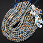 Faceted Natural Argentina Lemurian Aquatine Blue Calcite 8mm Rounded Double Hearted Star Cut Beads 15.5" Strand