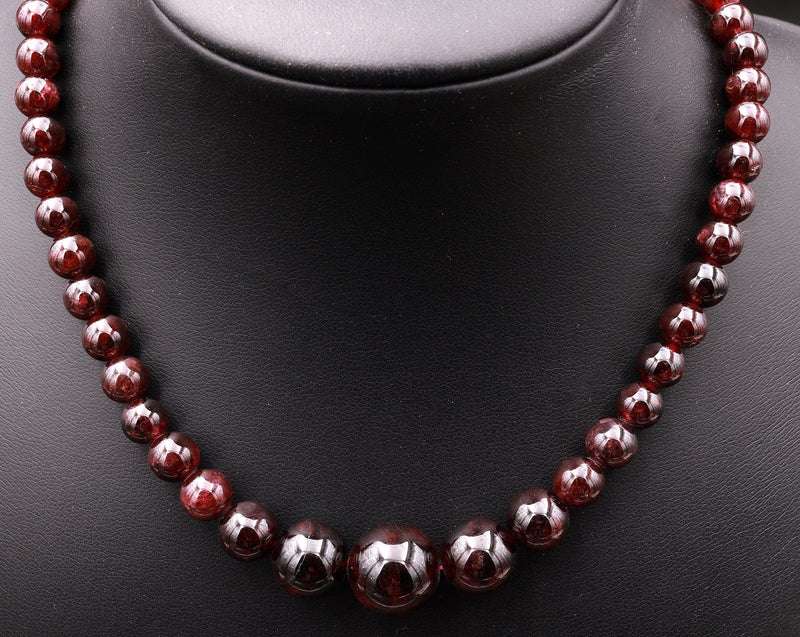 Garnet Round Beads