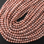 Mystic Sunstone Faceted 6mm 8mm Round Beads Plated Silverite AB Coated Natural Gemstone 15.5" Strand