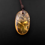 Natural Golden Citrine Long Oval Pendant Bead Drilled Gemstone
