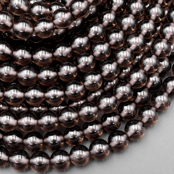 Wholesale Beautiful 10/12mm Black Obsidian Round Gem Beads Loose Beads