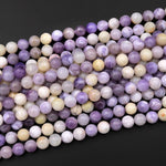 Natural Purple Opal Smooth Round Beads 6mm 8mm 10mm 15.5" Strand