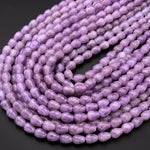 Natural Lilac Purple Amethyst Teardrop Beads Vertically Drilled Gemstone 15.5" Strand