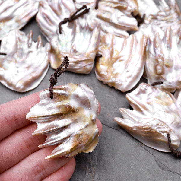 Large Genuine White Freshwater Potato Oval Pearl 16 Strand – Intrinsic  Trading