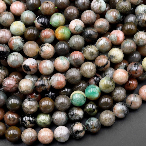 2mm Smooth Round, Jade Green Agate Beads (16 Strand)