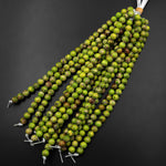 Large Hole Beads Green Impression Jasper 10mm Round Rondelle Beads Aka Snake Skin Jasper Aqua Terra Jasper 8" Strand