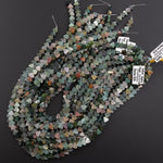 Natural Indian Agate Carved Heart Beads 6mm Gemstone 15.5" Strand