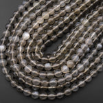 AAA Translucent Natural Black Moonstone 5mm 6mm 8mm 10mm Round Beads 15.5" Strand