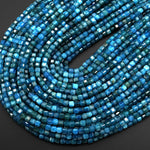 Natural Multi Apatite Rondelle Faceted 3mm Beads Strand 13 Natural Multi Apatite Rondelle Faceted 3mm Beads Strand 13