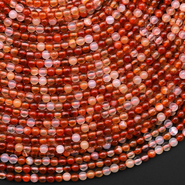 AAA Natural Carnelian 4mm 6mm 8mm 10mm 12mm Round Beads Highly