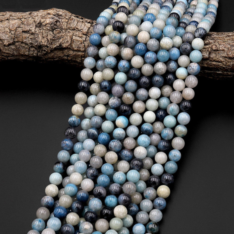 Natural Trolleite Smooth Round Beads 4mm 5mm 6mm 8mm 10mm 12mm Gemstone 15.5" Strand