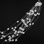 AAA Natural White Mother of Pearl Hand Carved Tulip Lily Flower Gemstone Beads