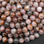AAA Natural Red Phantom Quartz Beads Lodalite Beads 7mm 8mm 9mm 10mm 15.5" Strand